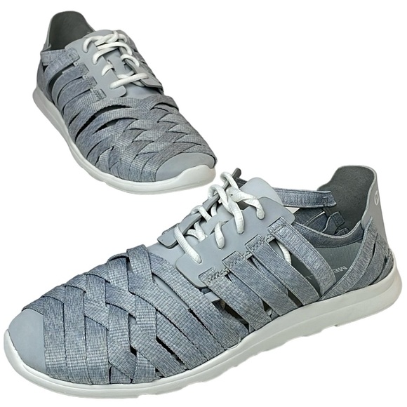 Merrell Shoes - Like New Merrell Gray High-Rise Performance Floral Kye Weave Sneaker WMNS Size 9